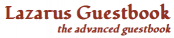 logo van Lazarus Guestbook webhosting voor uw gastenboek