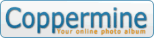 logo van Coppermine webhosting voor uw fotoalbum