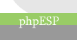 logo van phpESP webhosting voor uw enquête