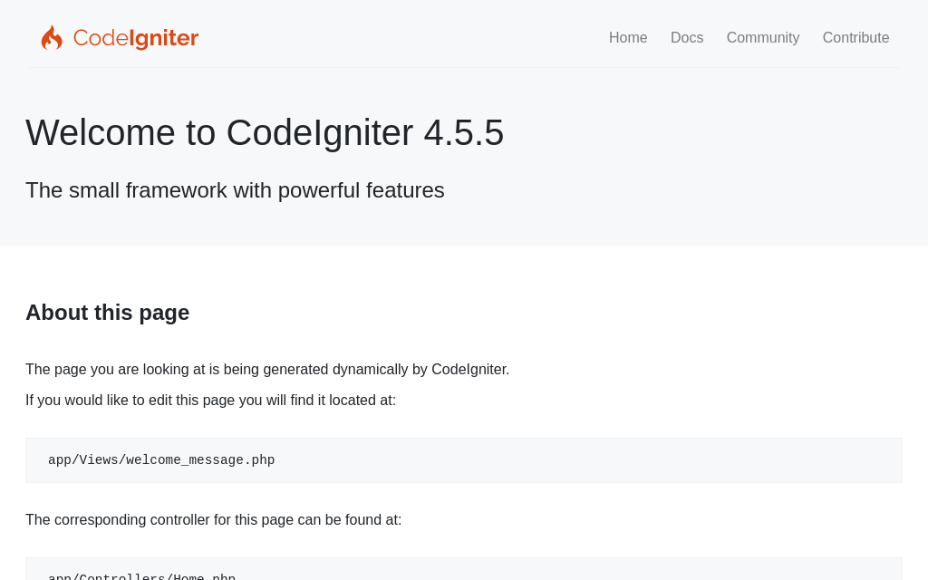 Error Handling — CodeIgniter 4.4.3 documentation