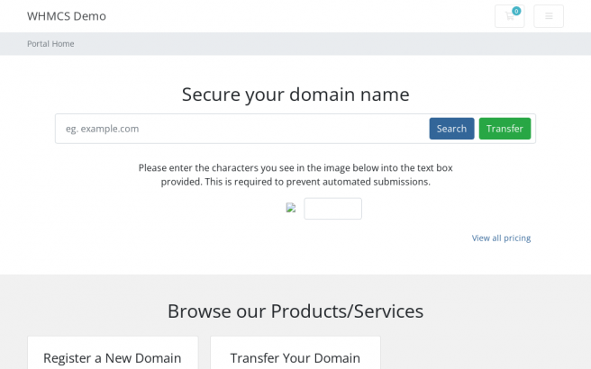 WHOIS Domain Lookup - WHMCS Marketplace