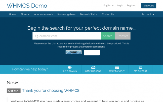 Domain WHOIS Checker - WHMCS Marketplace