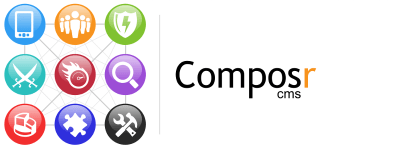 logo van Composr CMS webhosting voor uw cms