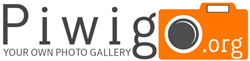 logo van Piwigo webhosting voor uw fotoalbum