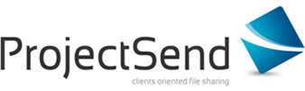 logo van ProjectSend webhosting voor uw bestanden