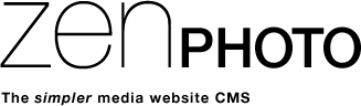 logo van Zenphoto webhosting voor uw fotoalbum